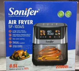 Sonifer Digital Air Fryer With 8.5 Liter Capacity
