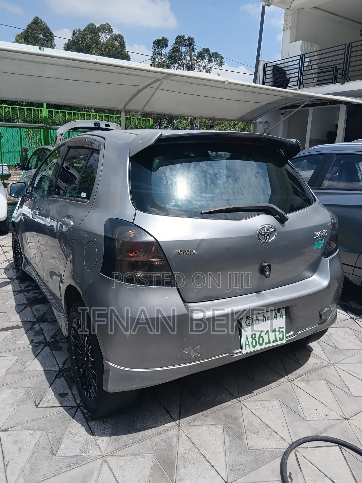Toyota Yaris 2007 Gray