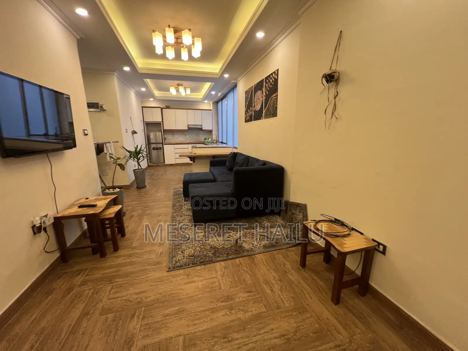 Furnished 2bdrm Apartment in 22, Bole for rent