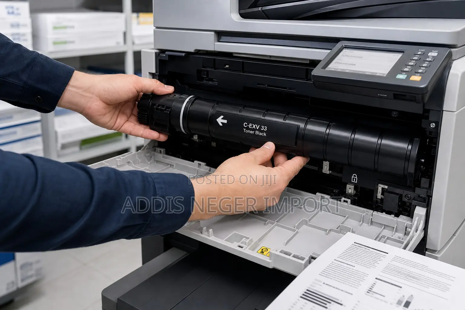 C-Exv 33 Black Toner Cartridge for Canon Copiers
