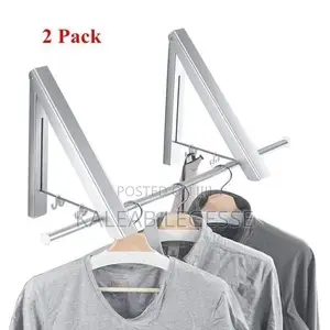 Foldable Wall-Mounted Clothes Rack