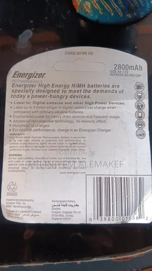 Energizer Battery (Rechargable )