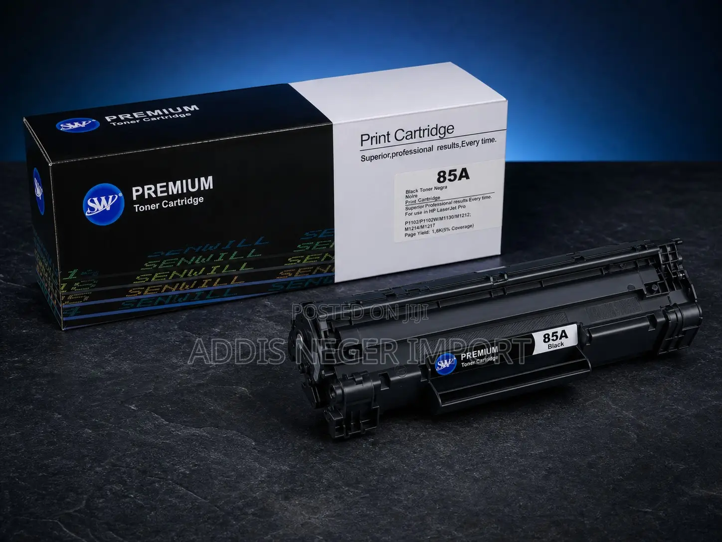 SW Premium 85A Black Toner Cartridge