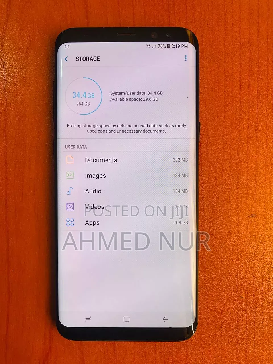 Samsung Galaxy S8 Plus 64 GB Black