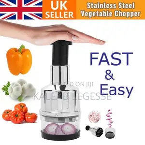Manual Press Down Garlic and Vegetable Chopper