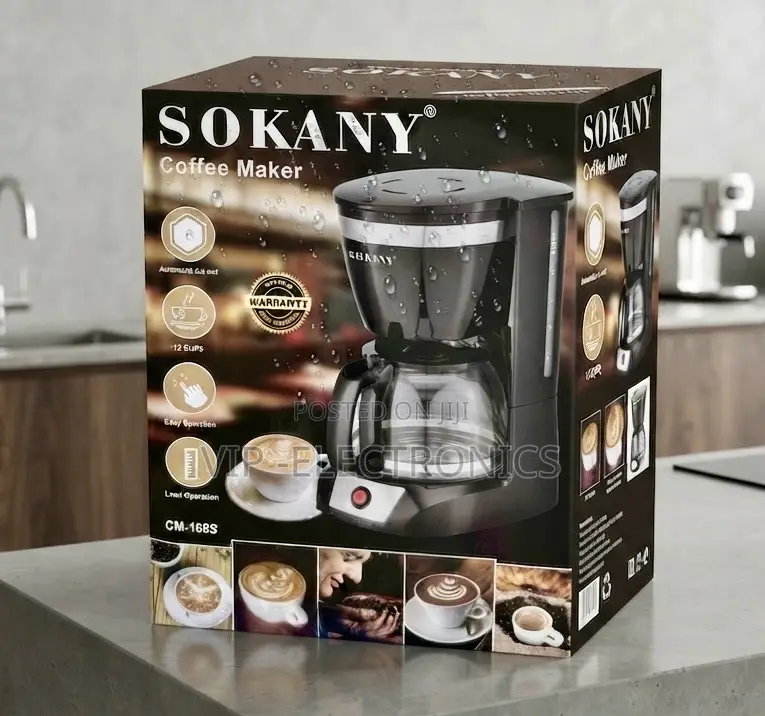 SOKANY Coffee Maker– 12-Cup Drip Coffee Machine