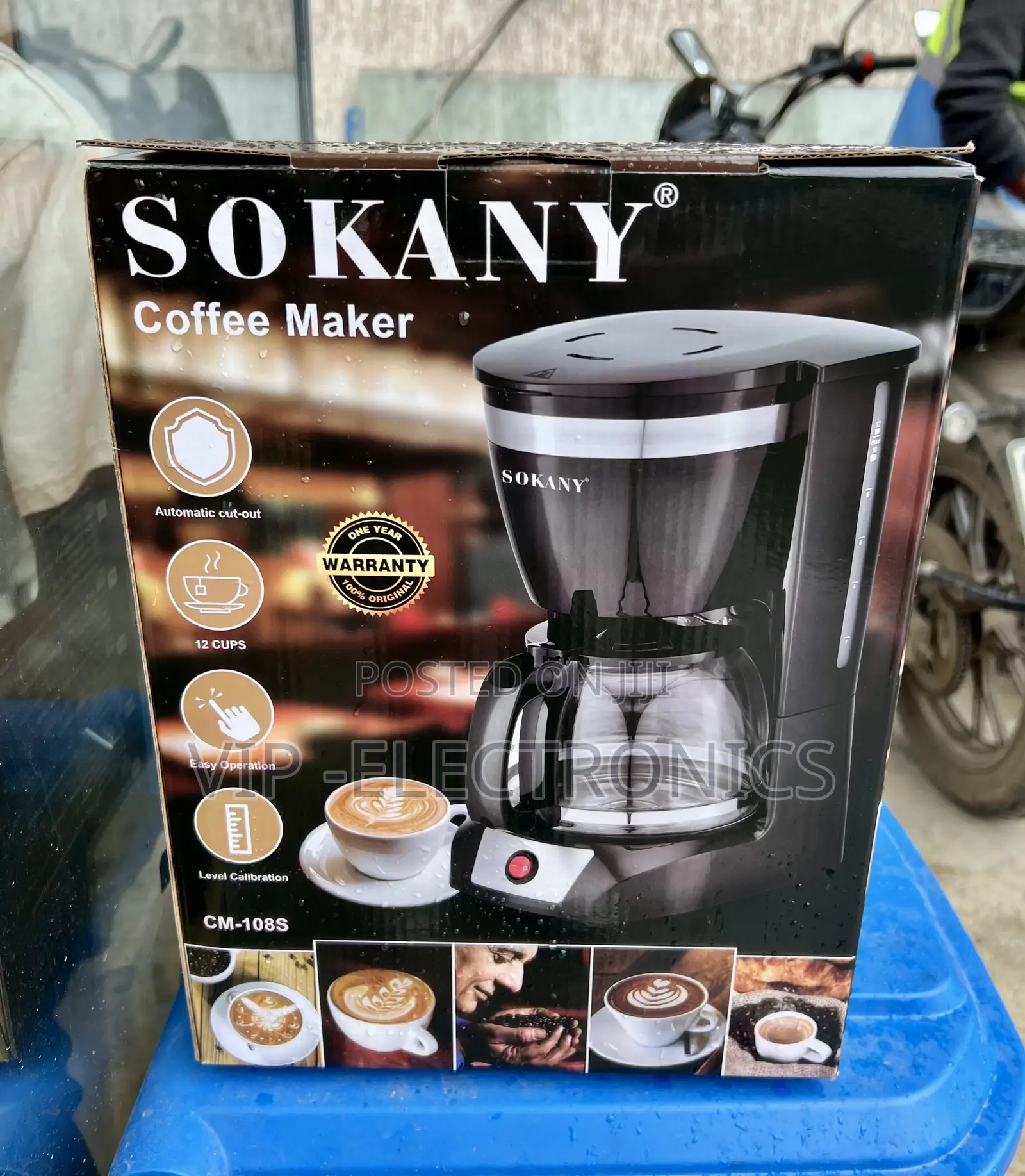 SOKANY Coffee Maker. Designed for Convenience