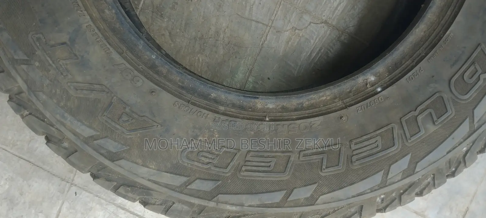 Used Tyres Sell