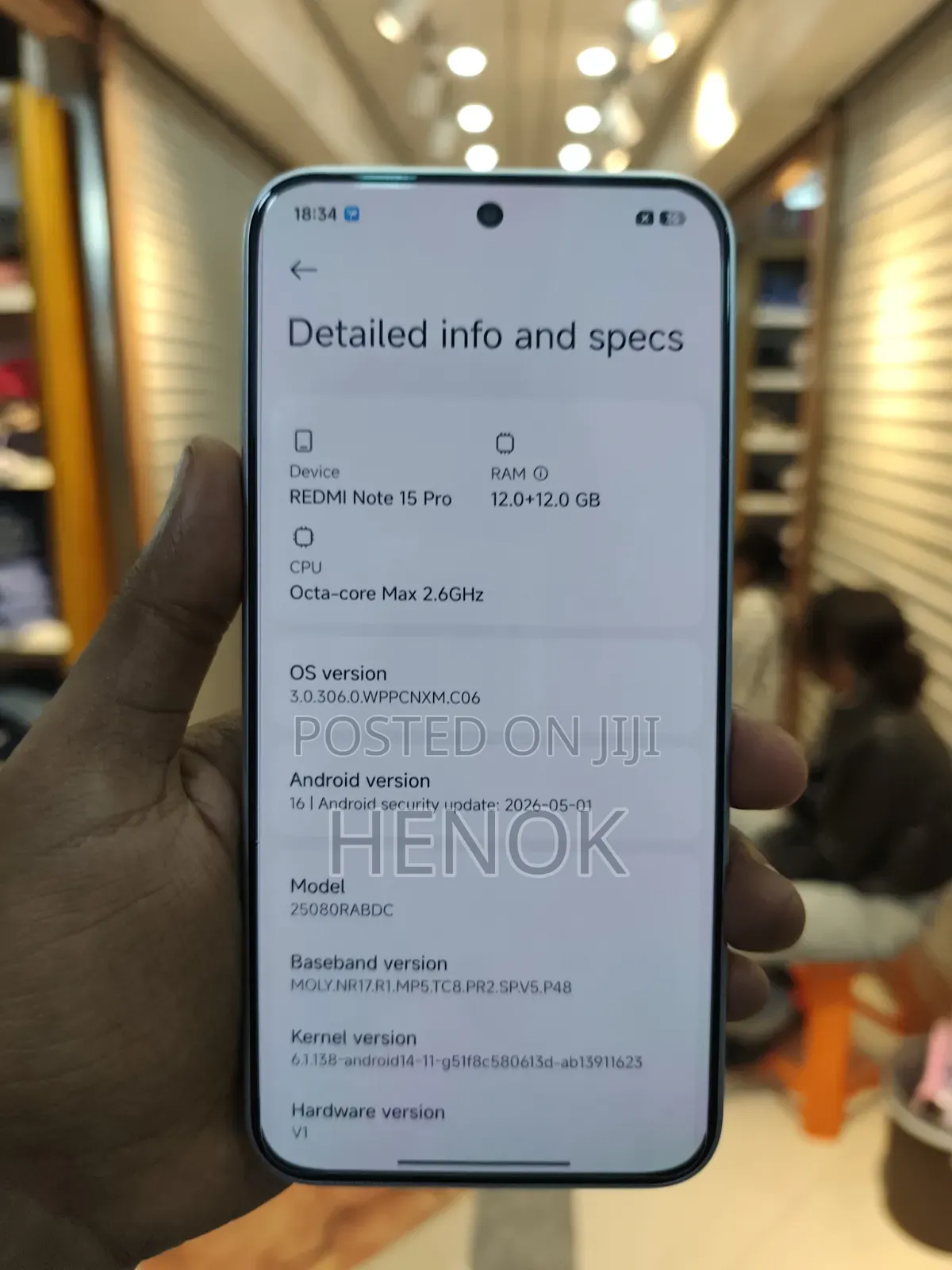 New Xiaomi Redmi Note 15 Pro 256 GB Black