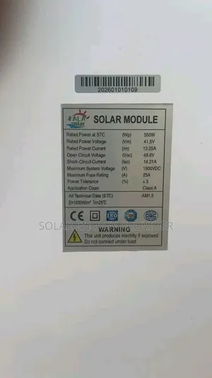 Solar Panel Invertor and Lithium Ion Battrey