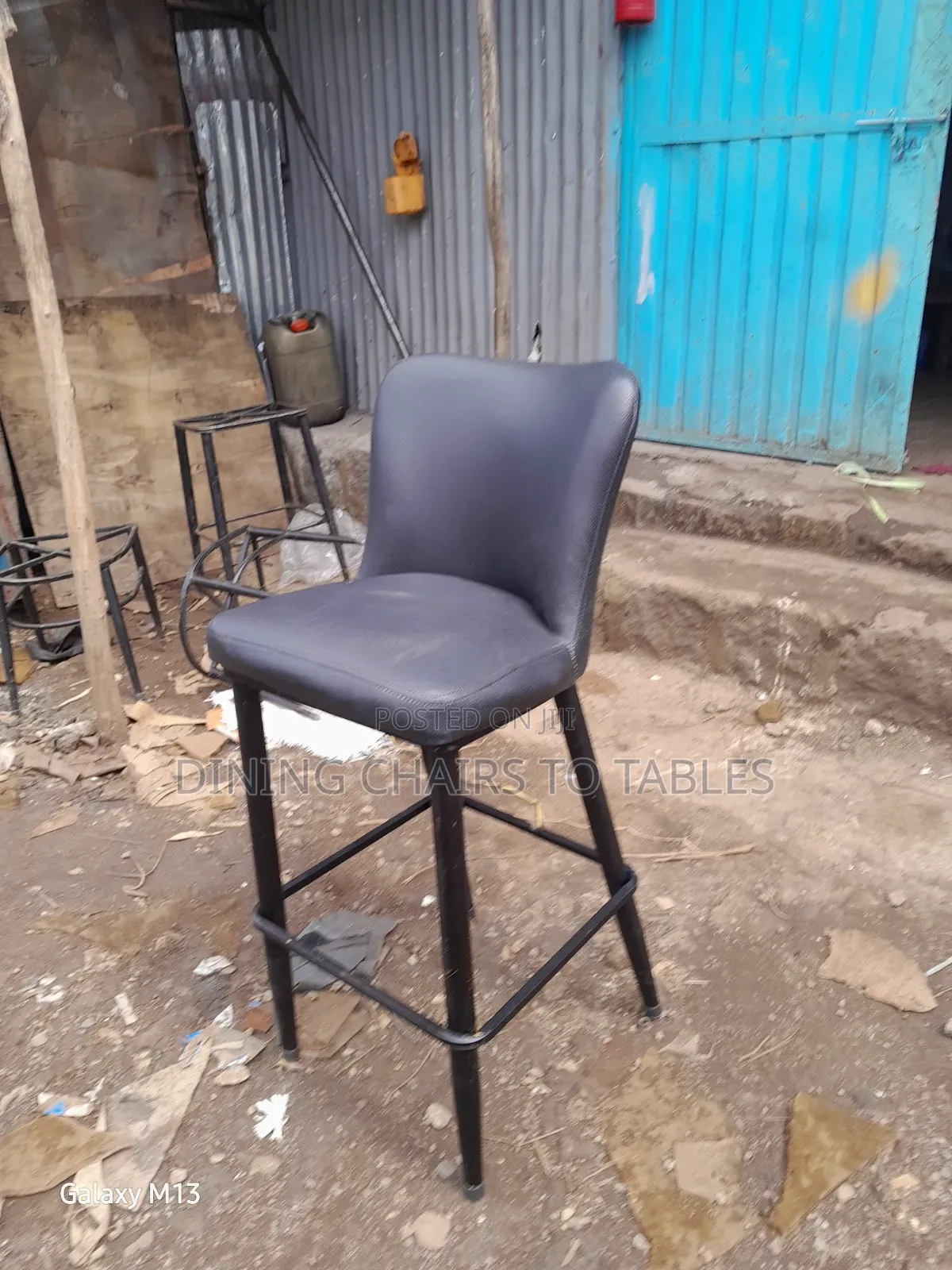 Modern Leather Bar  Lounge Chairs