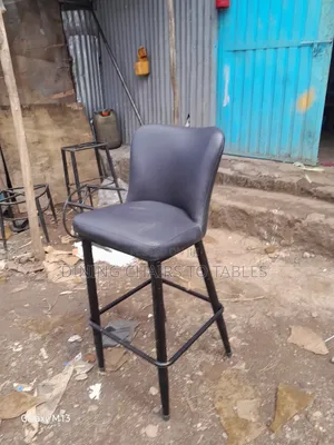 Modern Leather Bar  Lounge Chairs