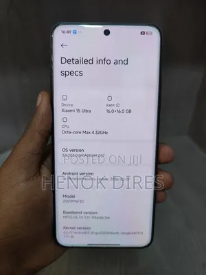 New Xiaomi 15 Ultra 512 GB