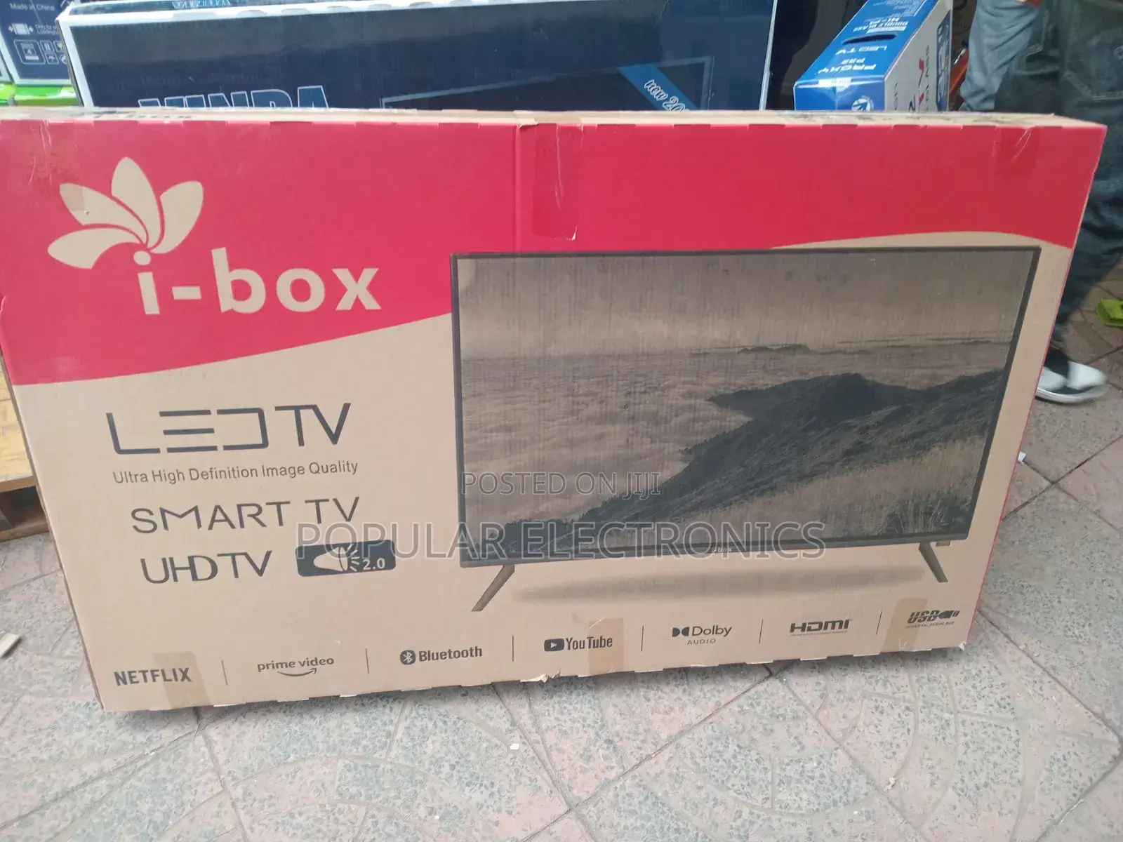 Ibox 55inchi TV Smart Android New 20 26 Model