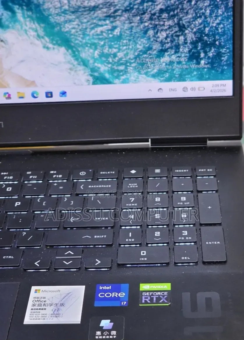 New Laptop HP Omen 16 16GB Intel Core i7 SSD 512GB