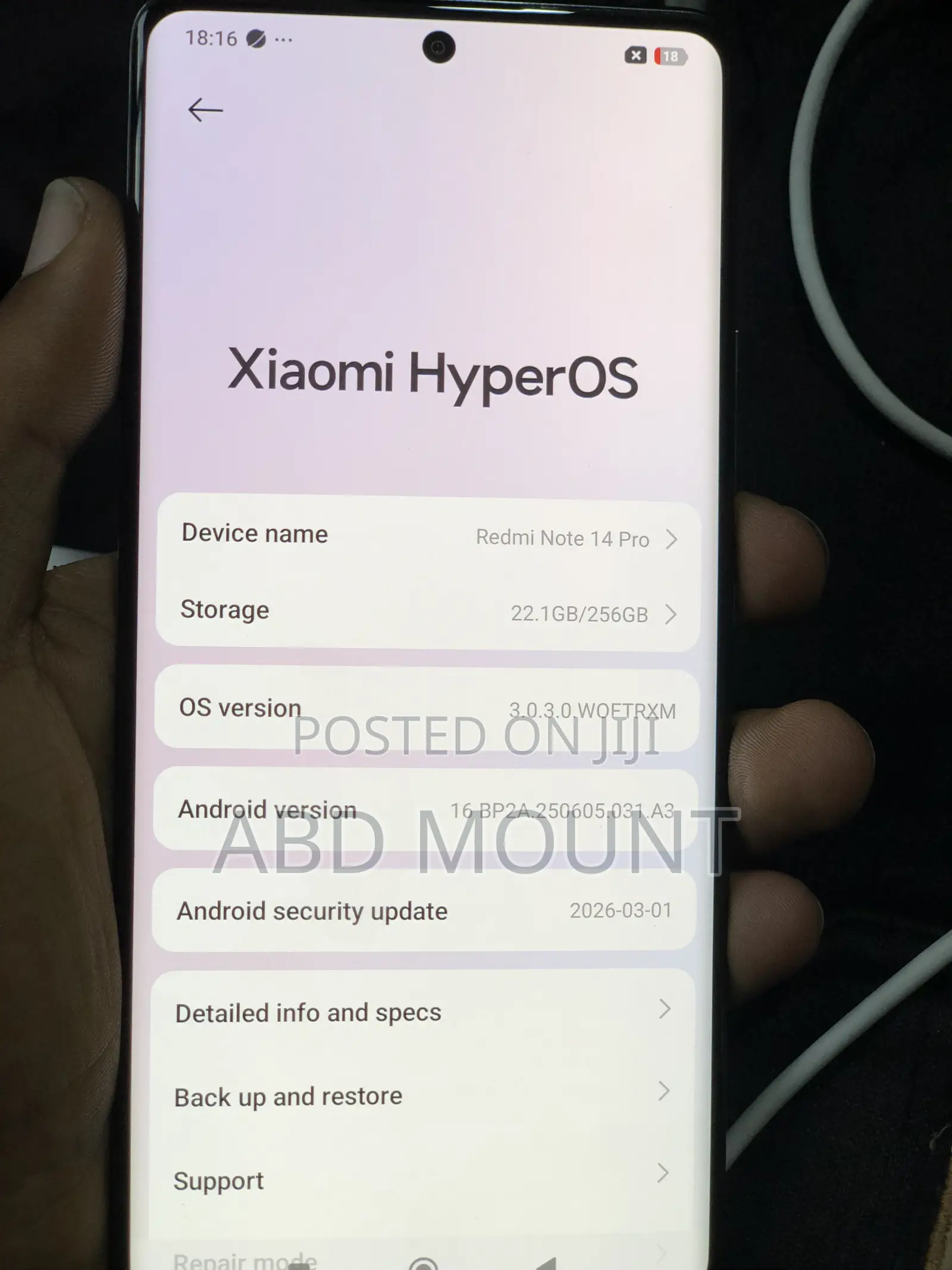 New Xiaomi Redmi Note 14 Pro+ 256 GB Gray