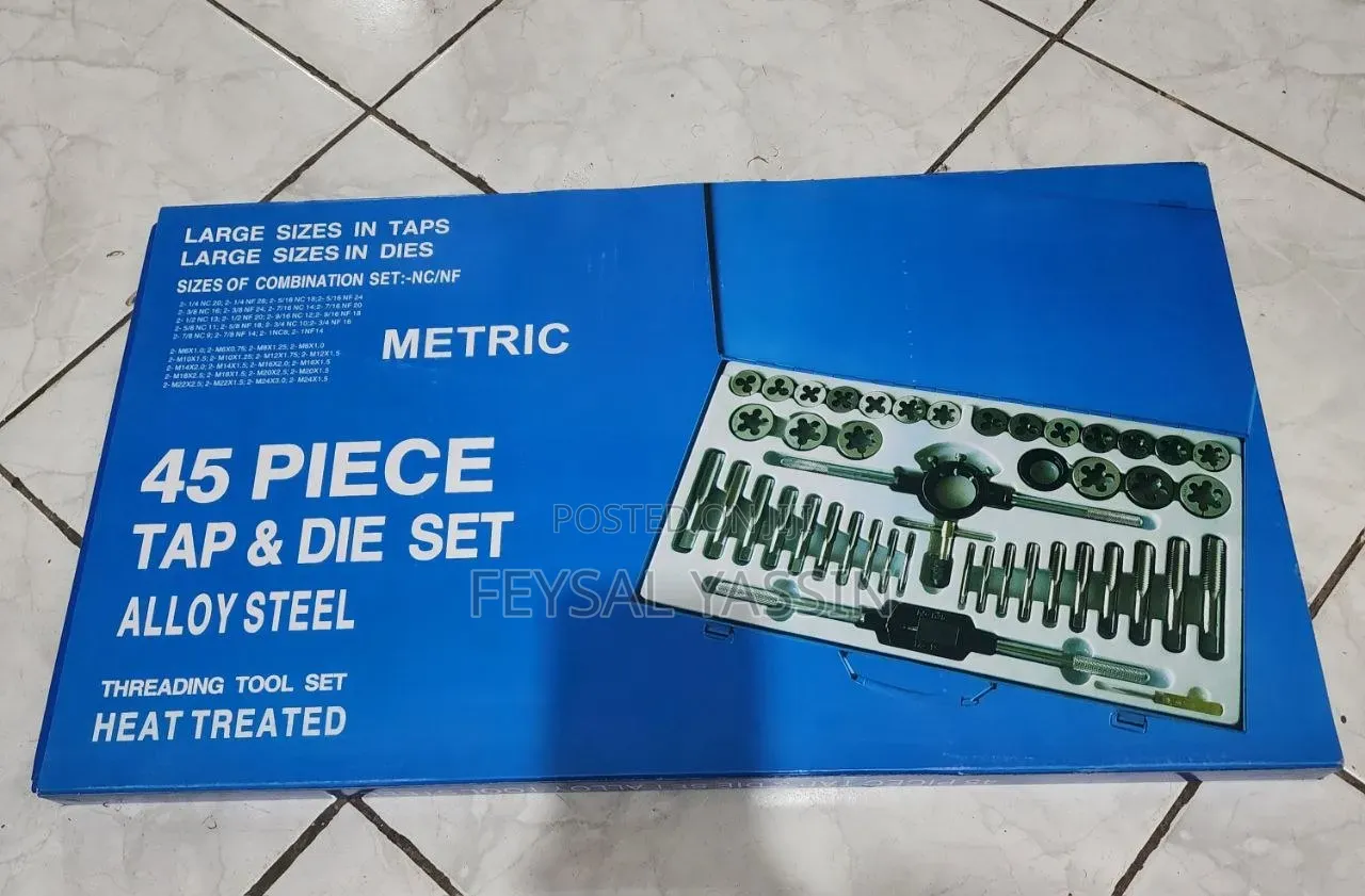 45 Piece Tap and Die Set