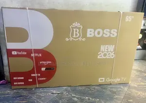 Boss 65 Inch TV UHD Smart Google TV (New 2026 Model)