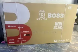 Boss 65 Inch TV UHD Smart Google TV (New 2026 Model)