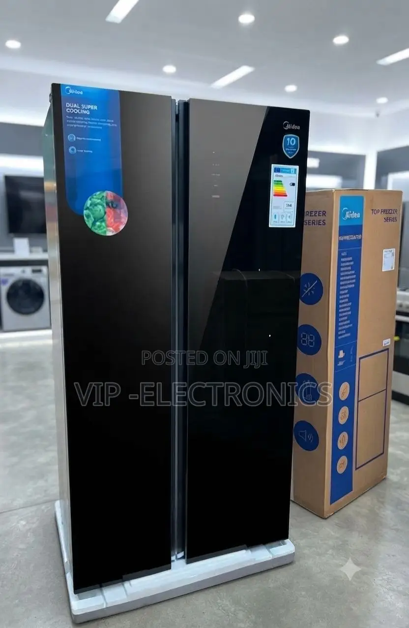 Midea Refrigerator 710 Model 508L– Dual Super Cooling, Large Capacity,