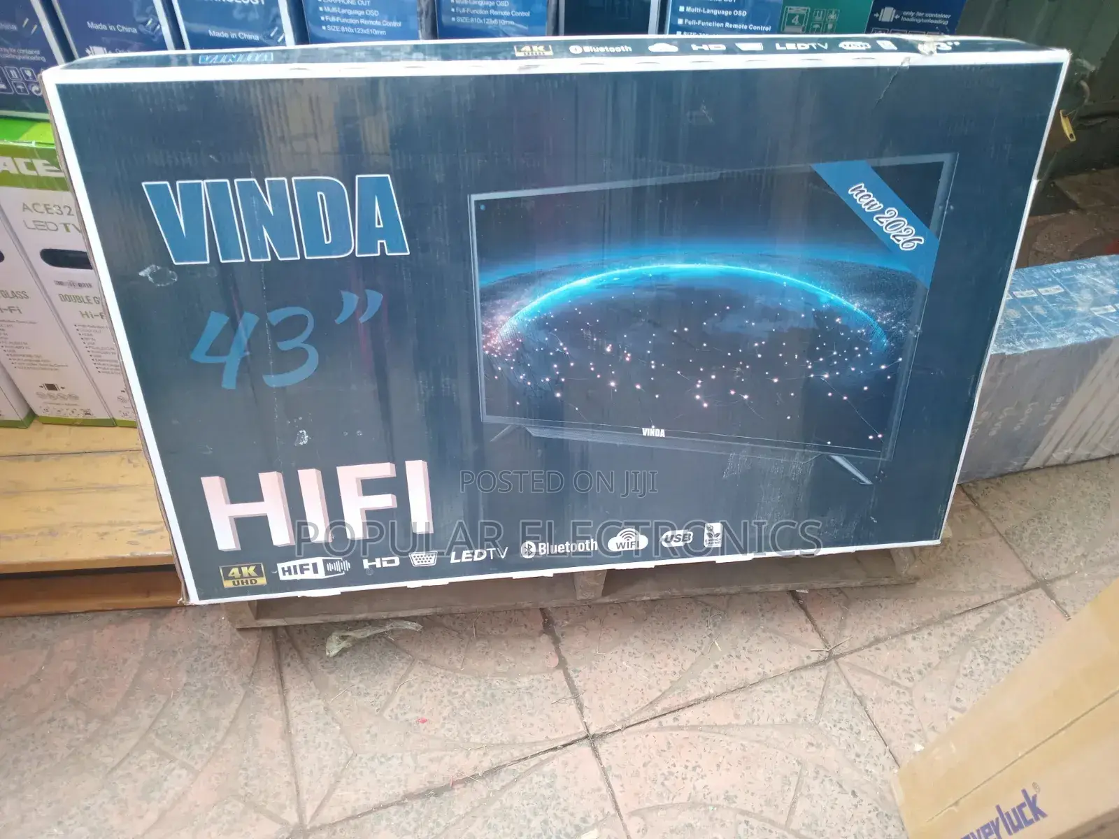 Vinda 43inch TV Smart Android