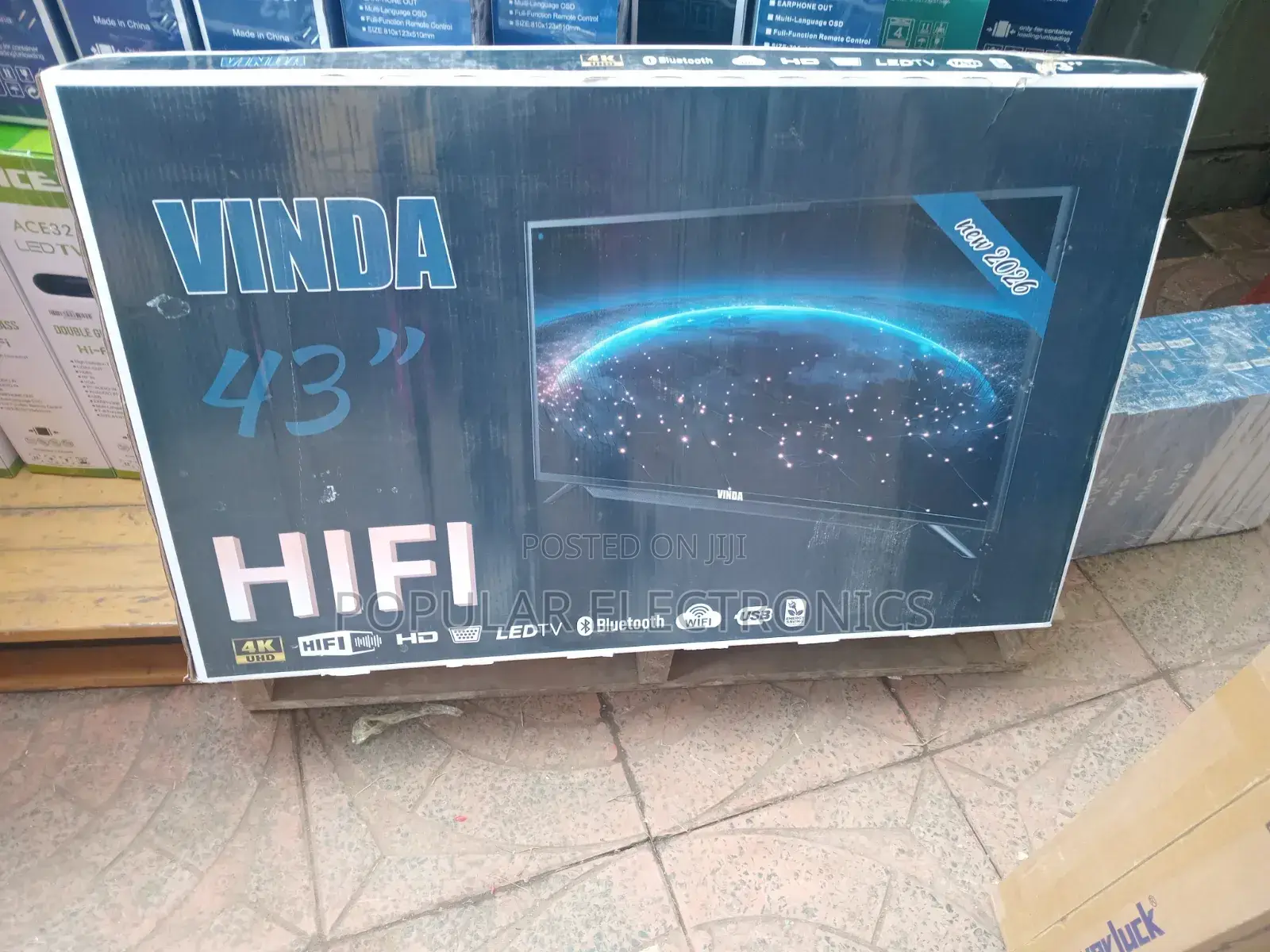 Vinda 43inch TV Smart Android