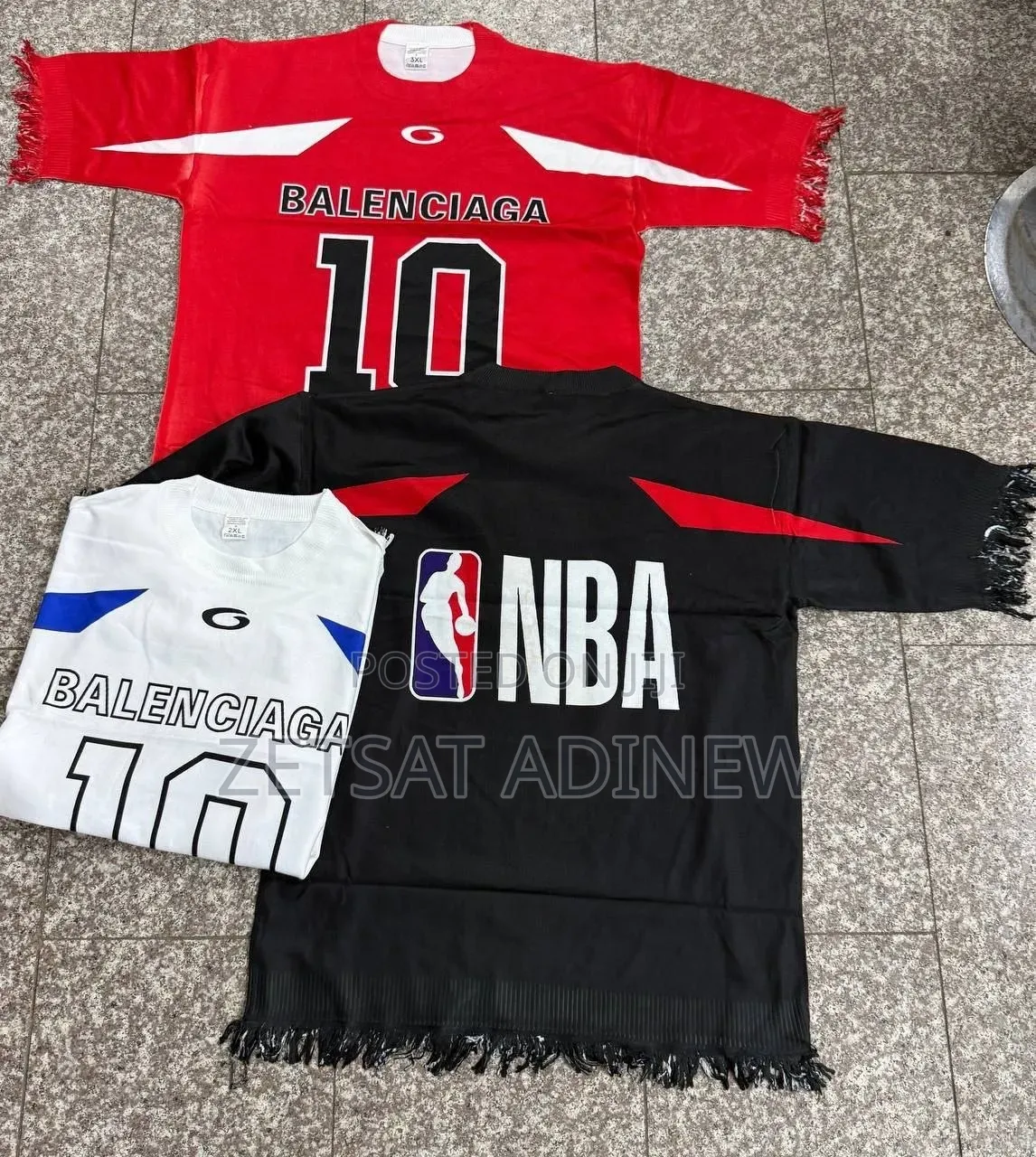 Streetwear Jerseys Graphic Tees