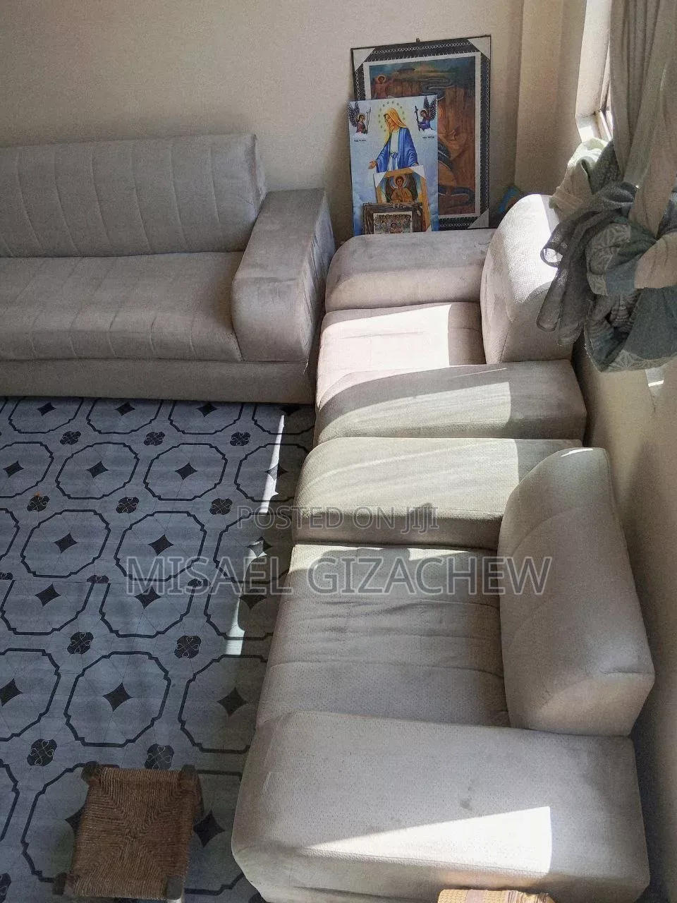 Used Sofa and TV Stand/ ሶፋ አና TV Stand