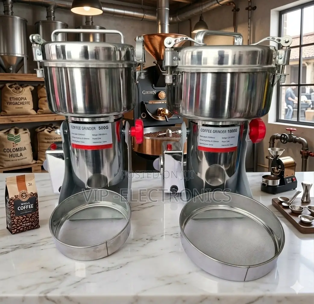 Stainless Steel Electric Grain and Coffee Grinder 500g 1000g Capacty