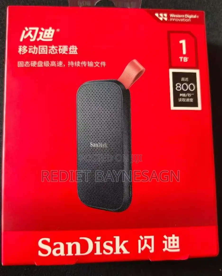 Sandisk Portable SSD 1TB 800mB/S