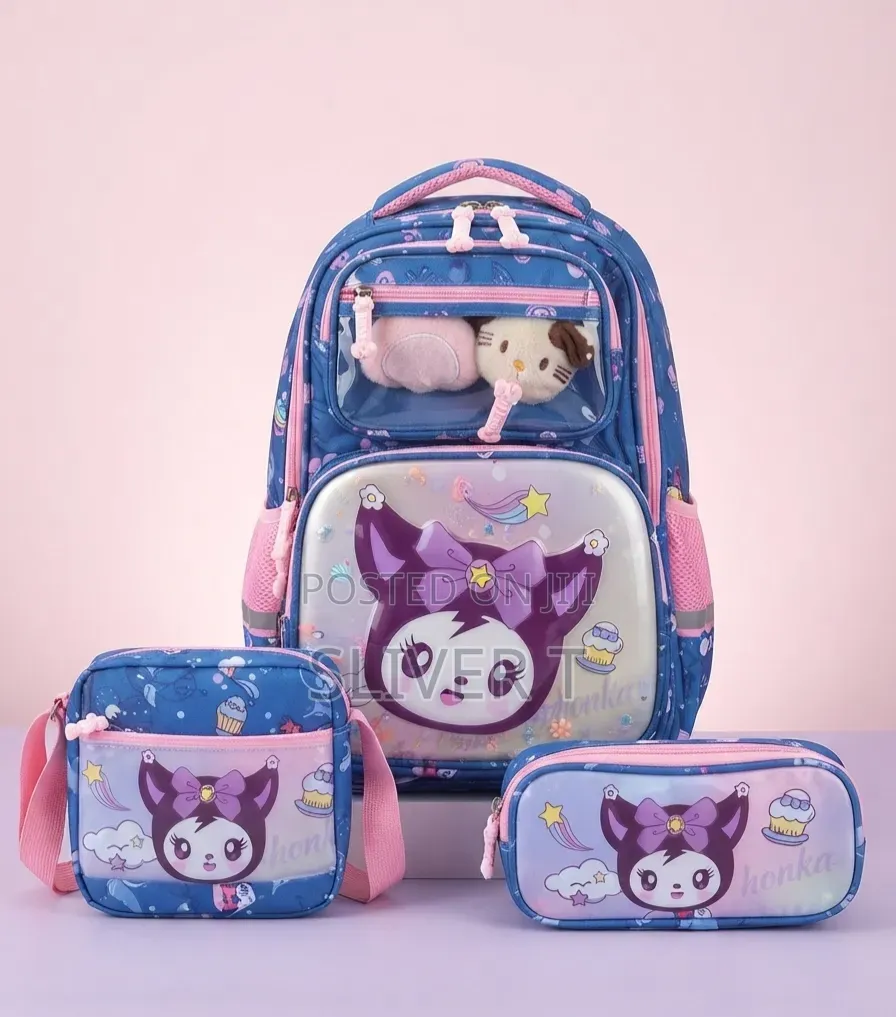 3 Piece School Bag