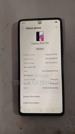Samsung Galaxy A53 5G 128 GB Black