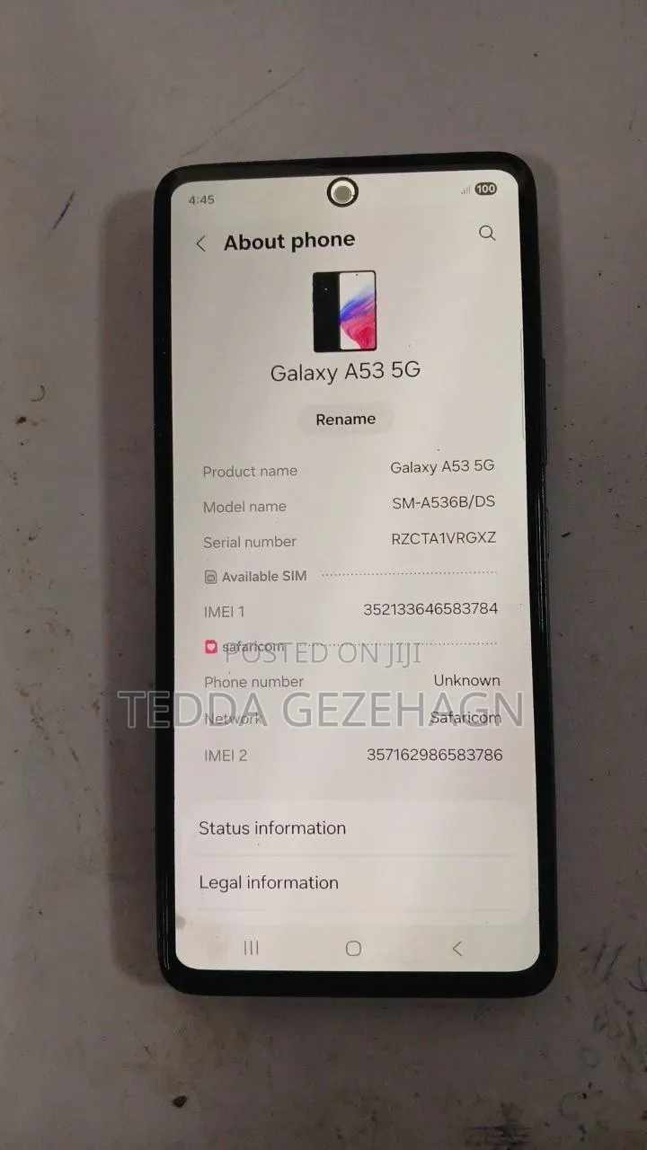 Samsung Galaxy A53 5G 128 GB Black