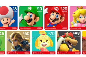 Nintendo Gift Card