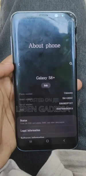 Samsung Galaxy S8 Plus 64 GB Black