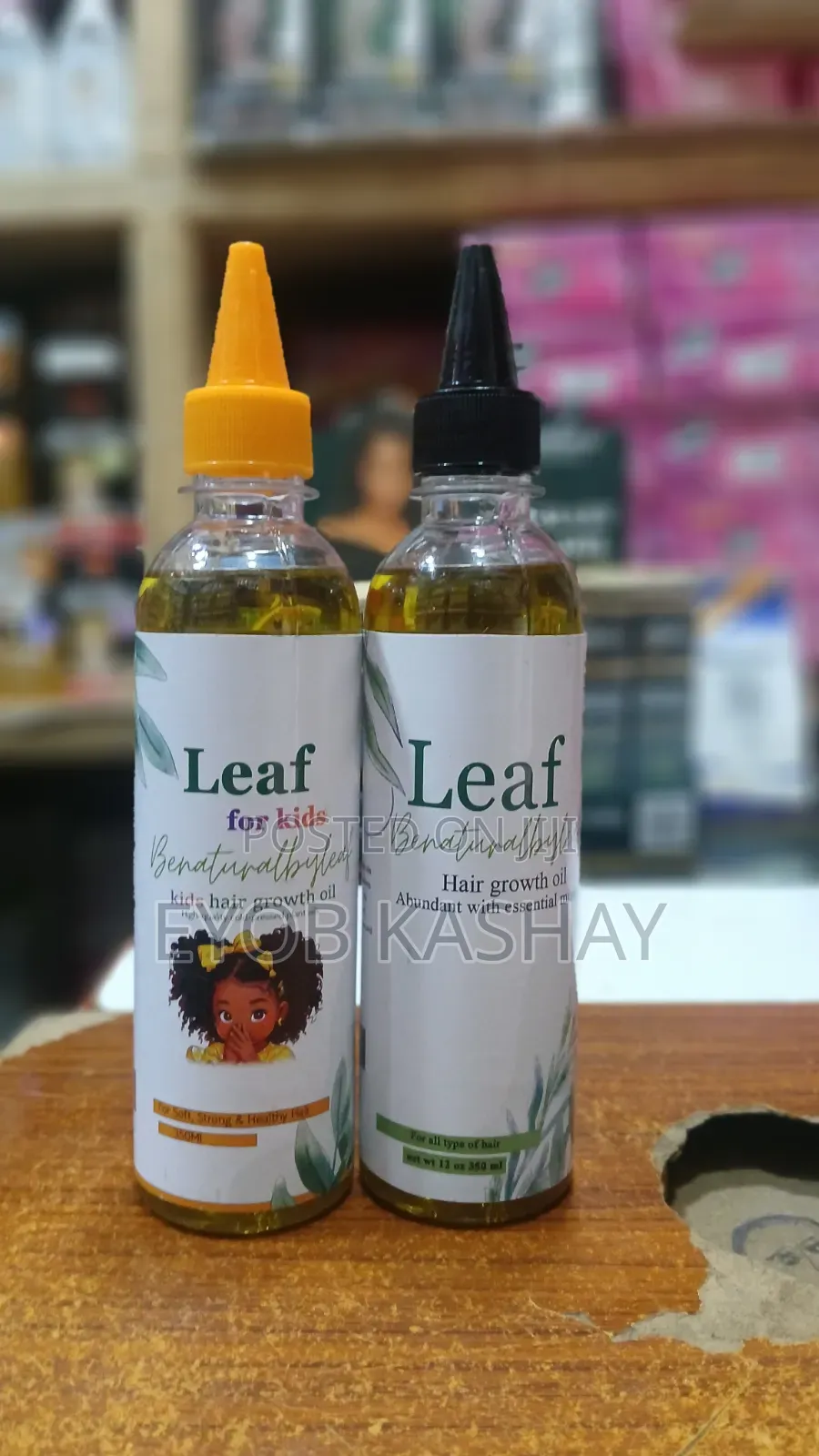 Leaf for Kids and Hair Growth Oil
