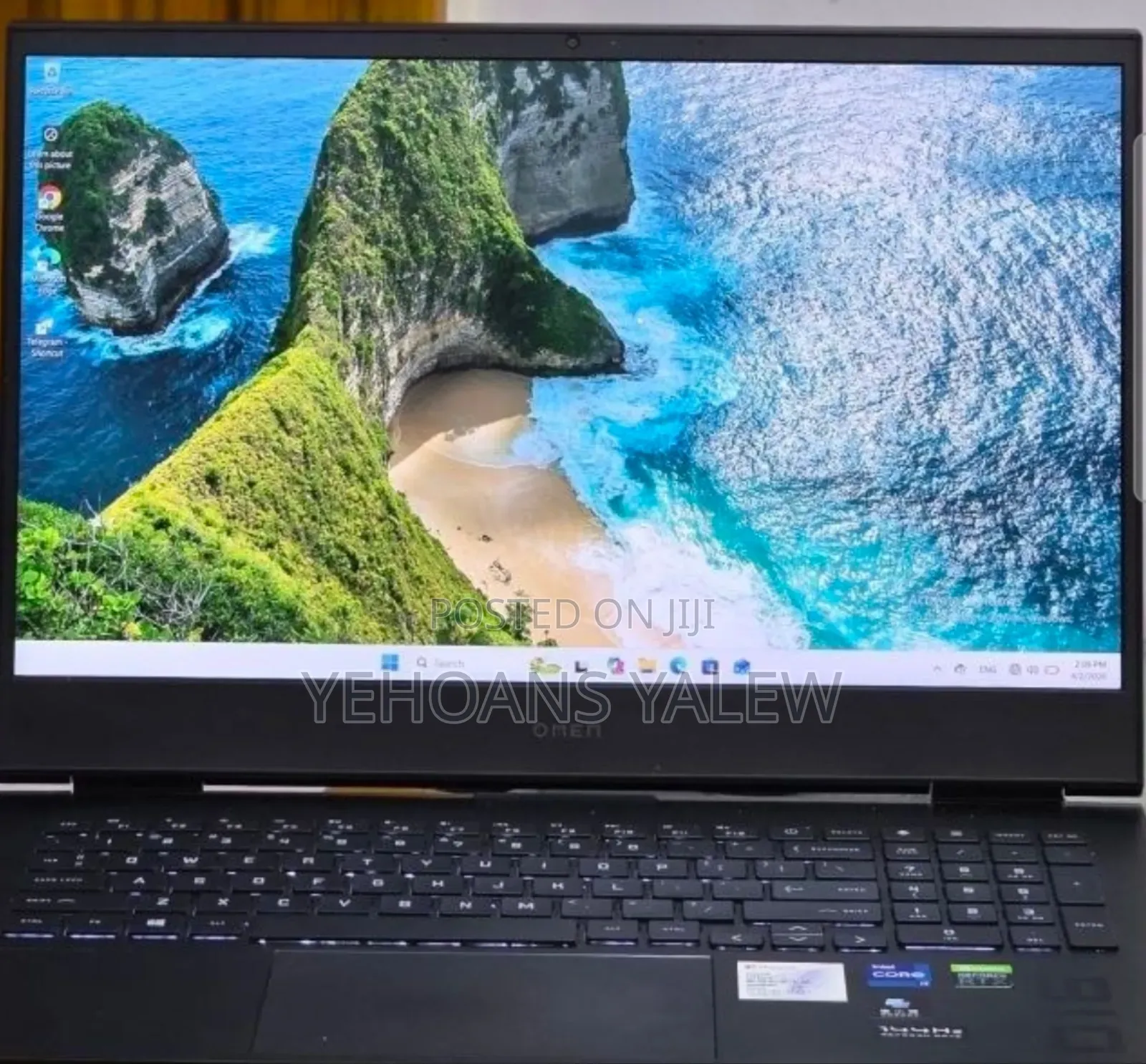 New Laptop HP Omen 16 16GB Intel Core i7 SSD 512GB