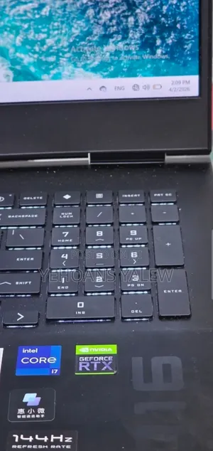 New Laptop HP Omen 16 16GB Intel Core i7 SSD 512GB