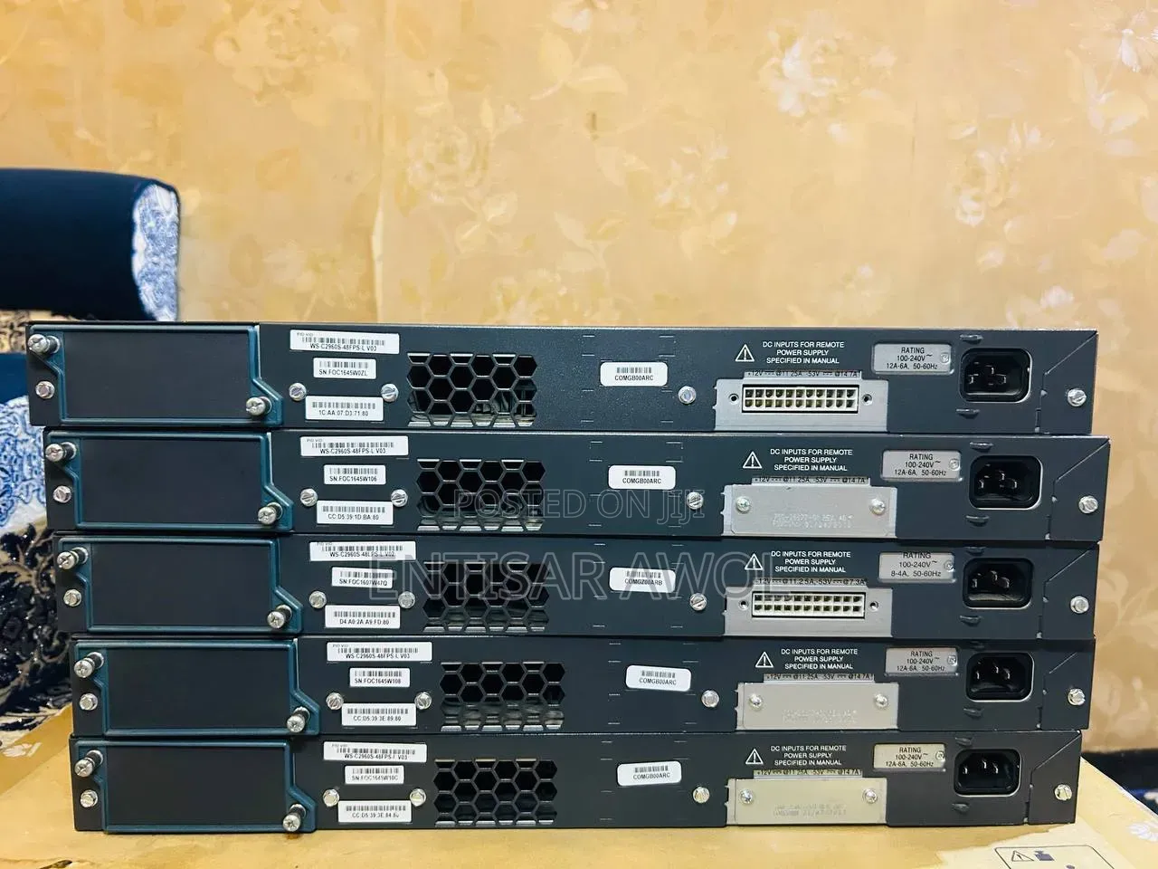 Cisco Catalyst WS-C2960S-48FPS-L 48-Port Gigabit PoE+ Managed Switches