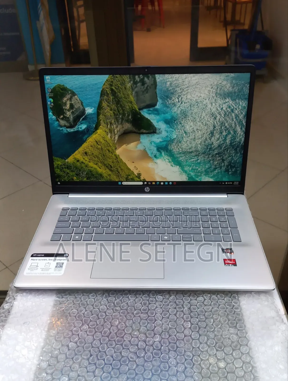 New Laptop HP Stream Notebook 8GB AMD Ryzen 5 SSD 512GB