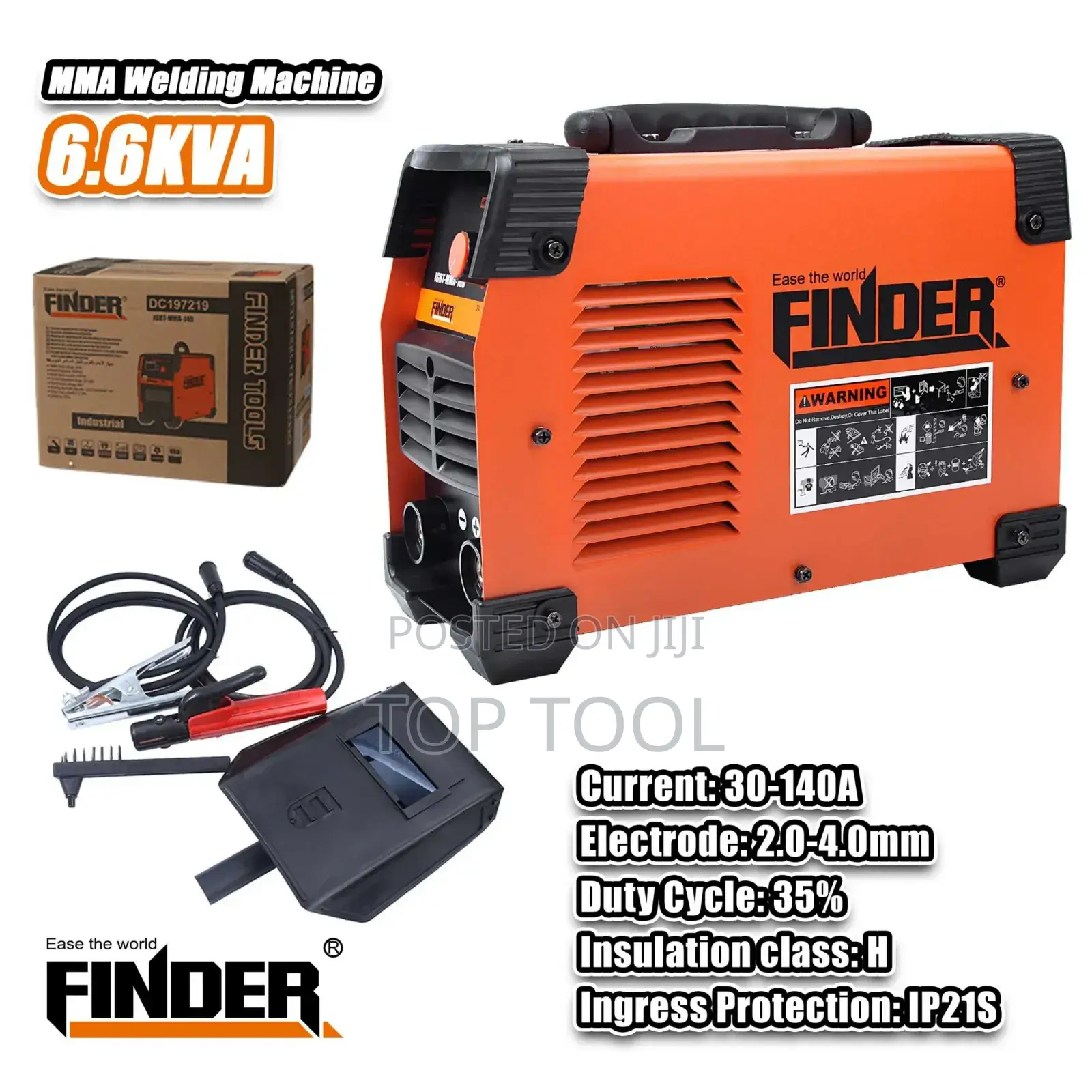 ,Finder MMA የኤሌክትሪክ ብየዳ ማሽን (Welding Machine) ሲሆን በተለምዶ 200A ወይም 250A