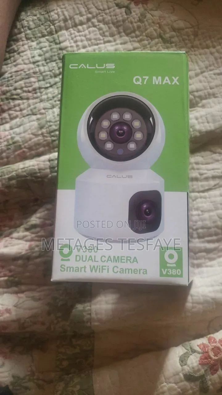 CALUSQ7 MAX V380 Dual Camera WiFi Camera