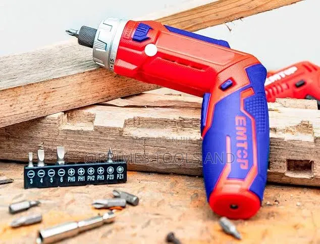 EMTOP Cordless Electric Screwdriver | Rechargeable Power