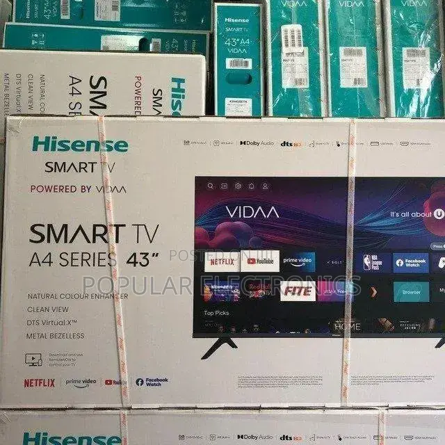 Hisenes 43inch TV Vidaa Smart TV