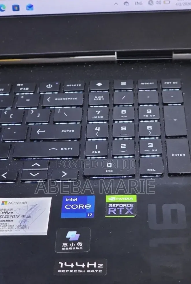 New Laptop HP Omen 16 16GB Intel Core i7 SSD 512GB