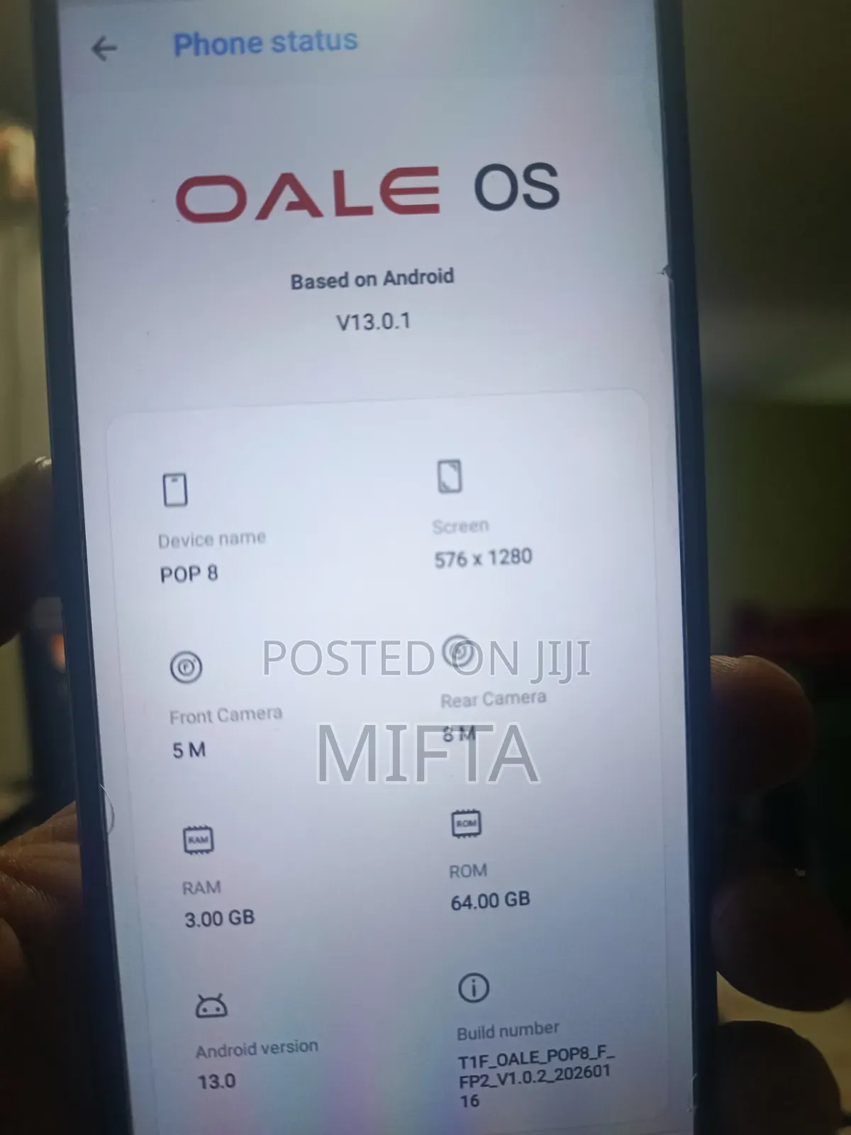 Oale Pop 10 64 GB Blue