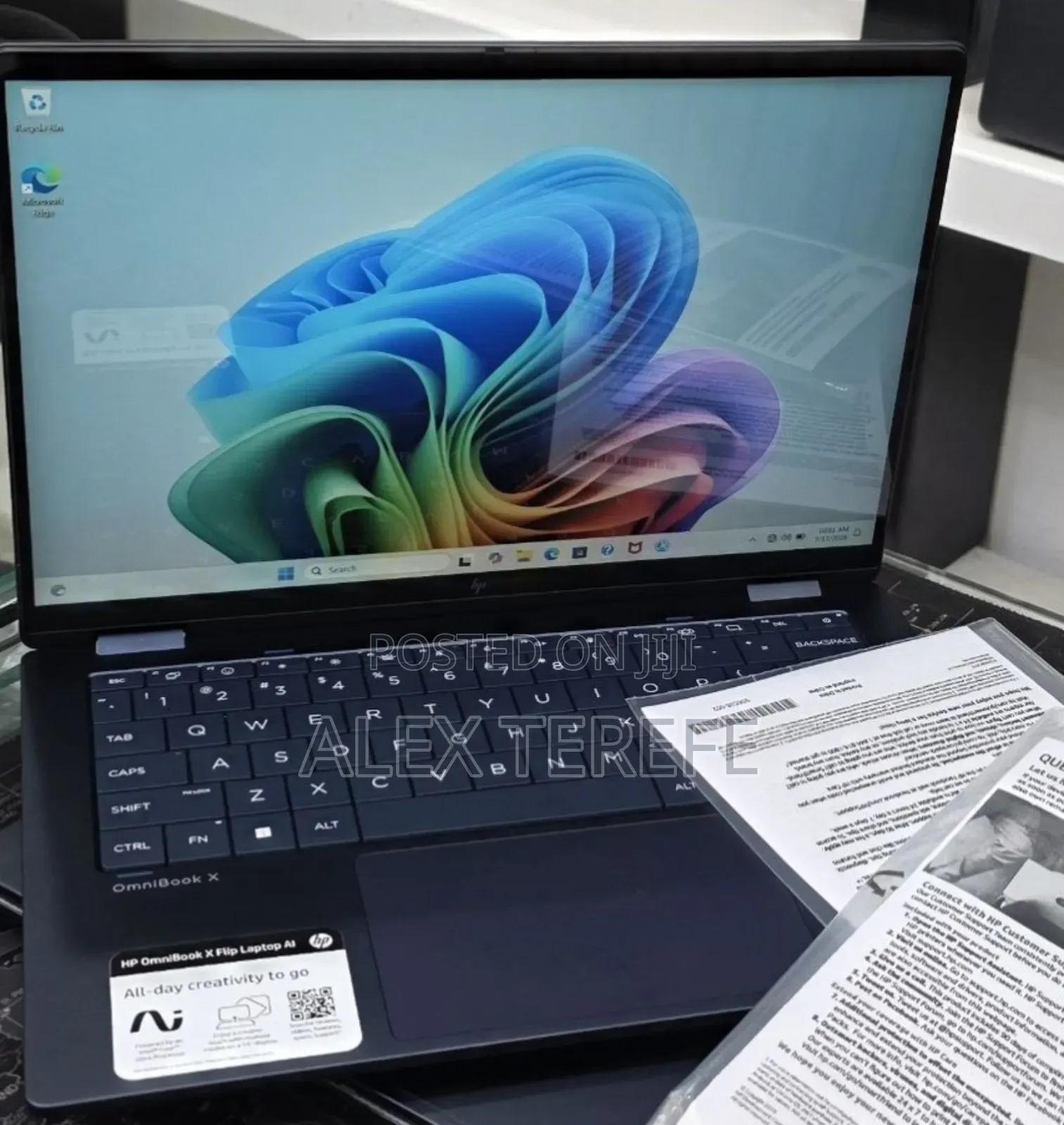 New Laptop HP OmniBook Ultra Flip 14" 16GB Intel Core Ultra 7 SSD 1T