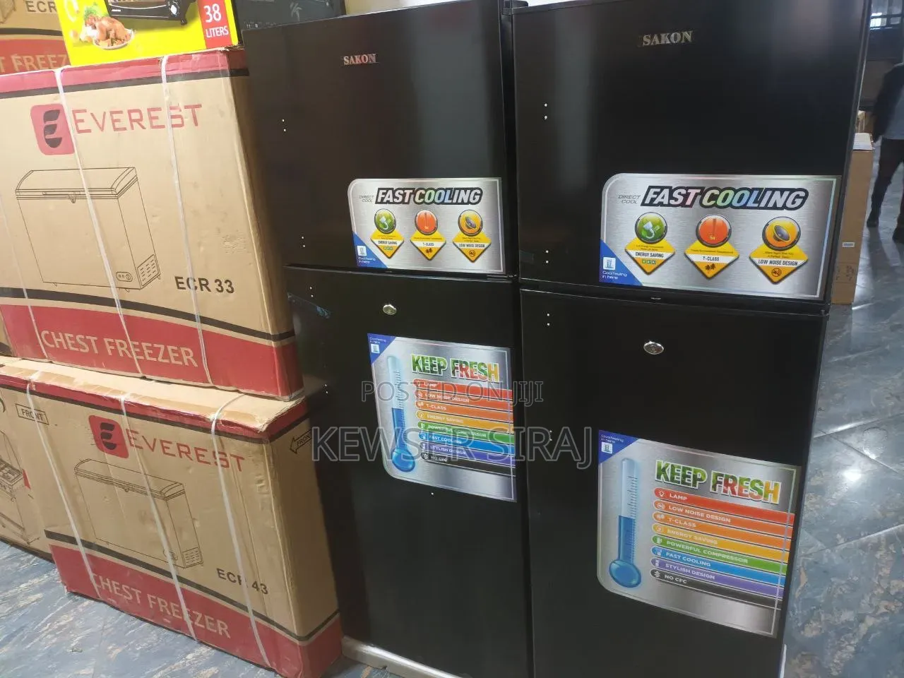 Sakon 380liter Refrigerator