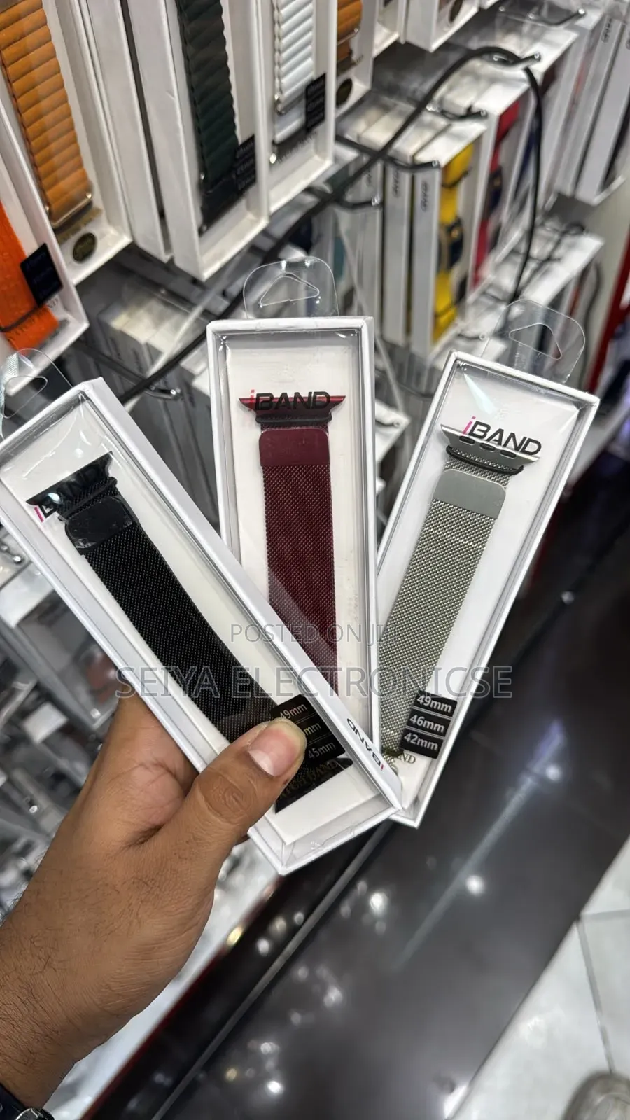 Style Stainless Steel Mesh Strap for the Apple Watch