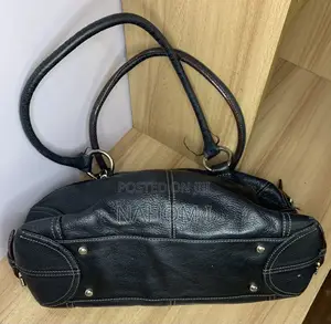Black Tignanello Leather Handbag